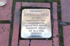 Stolperstein in der Sögestraße 16 in Wildeshausen.cleaned