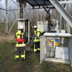 Brandanschlag gegen Strom- und Kommunikationsleitungen