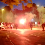 Krawalle im Stadtzentrum