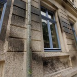 Farbe gegen Fassadensanierung