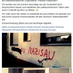 Haus von Neonazi angegriffen