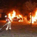 Zwei Flinkster-Autos angezündet