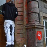 Farbanschlag auf das Amtsgericht Delmenhorst