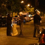 Polizeistreife mit Pflastersteinen angegriffen
