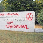 Nazidenkmal besprüht