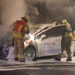 Vattenfall-Auto abgefackelt