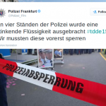 Proteste und Aktionen gegen Einheitsfeierlichkeiten