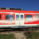 Farbe gegen zahlreiche S-Bahnen