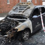Bundeswehr-Auto abgefackelt