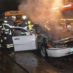 Luxus-Autos abgefackelt