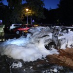 Thyssen Krupp-Auto abgefackelt