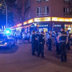 Sponti und brennende Autos nach Räumung