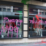 Farbe gegen Zwangsräumer Hellmann