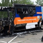 CDU-Wahlkampfbus abgefackelt