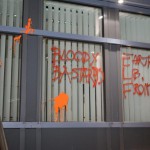 Farbe gegen RWE-Zentrale