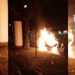 Auto von türkischen Faschisten abgefackelt
