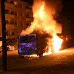Siemens-Firmenwagen abgefackelt