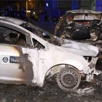 ThyssenKrupp-Auto abgefackelt