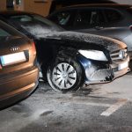 Luxus-Auto angezündet