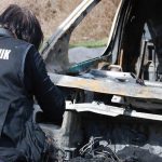 Vier Fahrzeuge von Sodexo abgefackelt