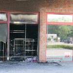 Kik-Filiale abgebrannt