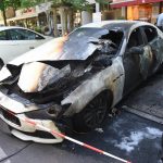 Luxus-Auto abgefackelt