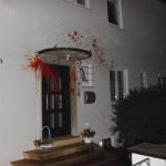 Farbe gegen Wahlkreisbüro und Wohnhaus von Volker Münz (AfD)