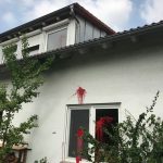 Farbe gegen Wohnhaus von Stephan Wunsch (AfD)