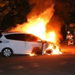 Dräger-Auto abgefackelt