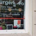 Steine gegen SPD-Büro
