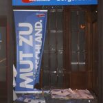 Fenster bei AfD-Büro eingeworfen