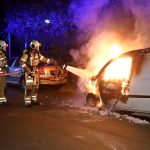 Siemens-Auto abgefackelt