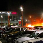 Feuer bei Audi-Zentrum