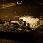 Auto von Pegida-Nazi abgefackelt