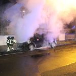 Drei Deutsche Bahn-Pkw angezündet