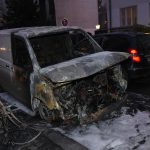 Amazon-Lieferwagen abgefackelt