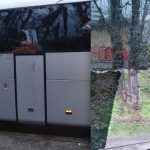 Farbe und Steine gegen AfD-Reisegruppe