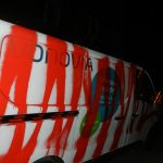 Vonovia-Auto beschädigt