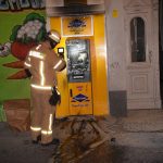 Zwei Bankautomaten angezündet
