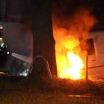 Vinci-Fahrzeug angezündet