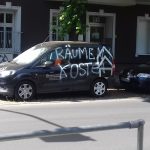 Zwei Autos der ASW-Wohnungsgesellschaft beschädigt