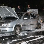 Diplomatenauto der Türkei angezündet