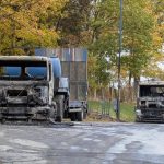 Baumaschinen bei VSTR GmbH und Hentschke Bau angezündet