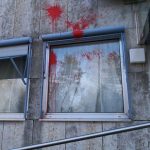 Farbe gegen AfD-Büro