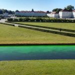 Nymphenburger Schlosskanal eingefärbt