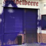 Farbe gegen Kneipe nach NPD-Veranstaltung
