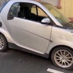 Auto von Marko Mitrovic zertrümmert