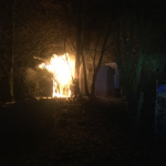 Feuer an Mobilfunk-Sendeanlage