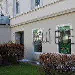 Graffiti an Grünen-Büro gesprüht