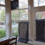 Steine gegen Haus der Burschenschaft Germania